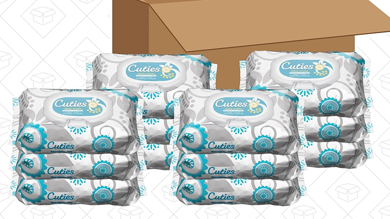 864 Cuties Baby Wipes, $11 after $6 coupon